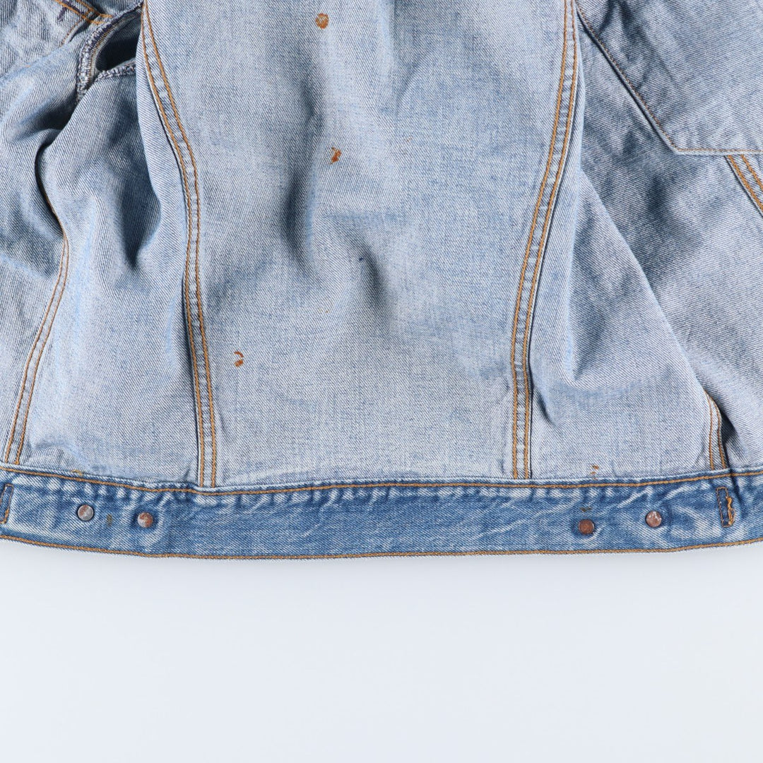Vintage 1980'S Levi's 75506-0217 denim jacket, made in Canada, size M. cotton blue type Vintage Second Hand
