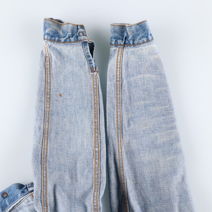 Vintage 1980'S Levi's 75506-0217 denim jacket, made in Canada, size M. cotton blue type Vintage Second Hand