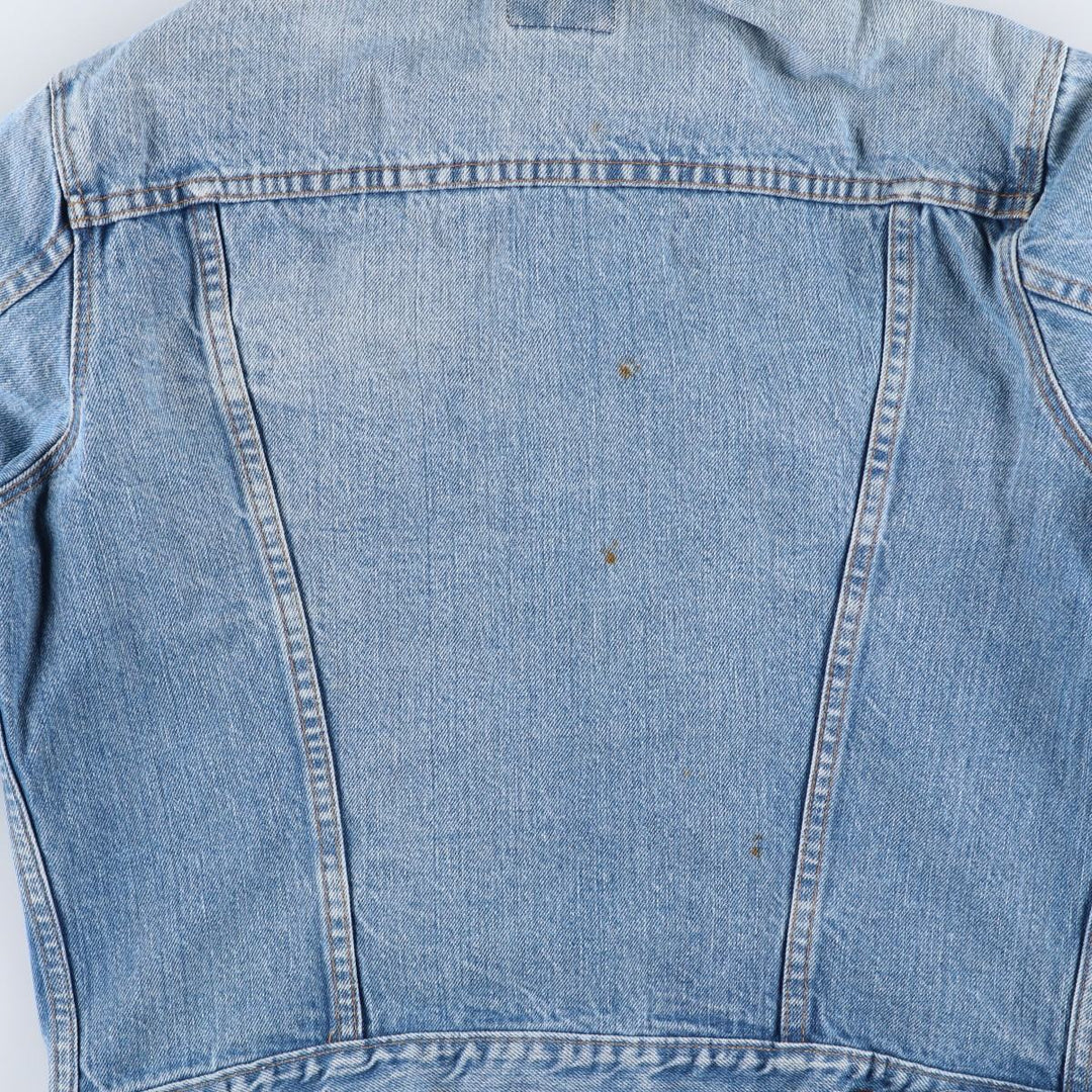 Vintage 1980'S Levi's 75506-0217 denim jacket, made in Canada, size M. cotton blue type Vintage Second Hand