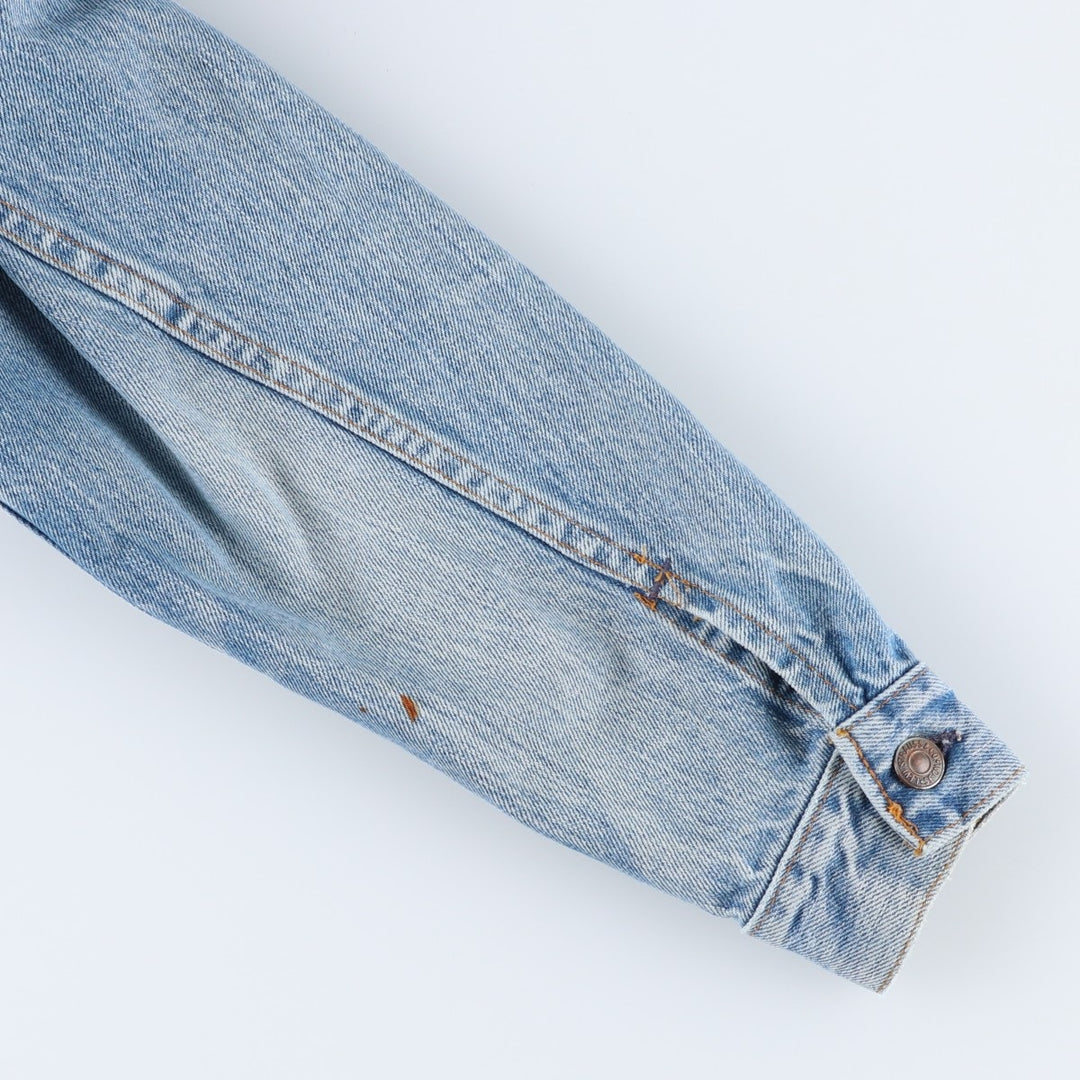 Vintage 1980'S Levi's 75506-0217 denim jacket, made in Canada, size M. cotton blue type Vintage Second Hand