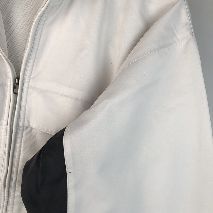~2000'S Nike Team Windbreaker, Men's Size Medium polyester white type Vintage Second Hand