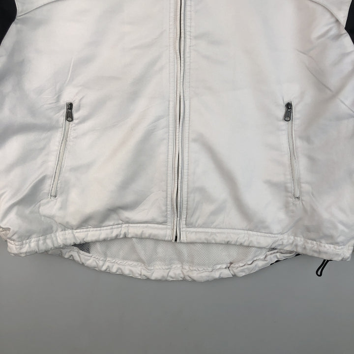 ~2000'S Nike Team Windbreaker, Men's Size Medium polyester white type Vintage Second Hand