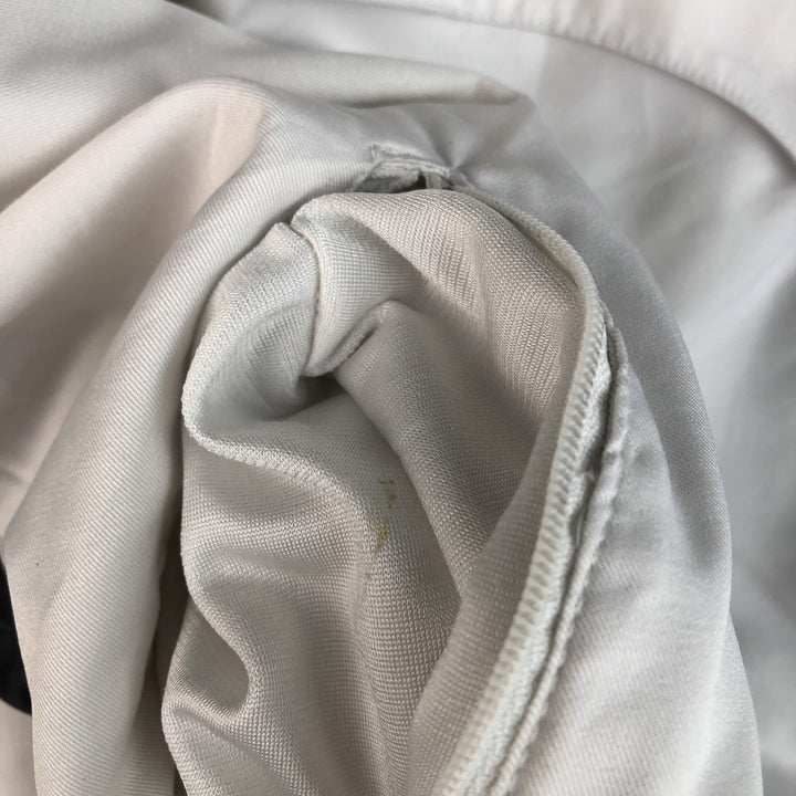 ~2000'S Nike Team Windbreaker, Men's Size Medium polyester white type Vintage Second Hand
