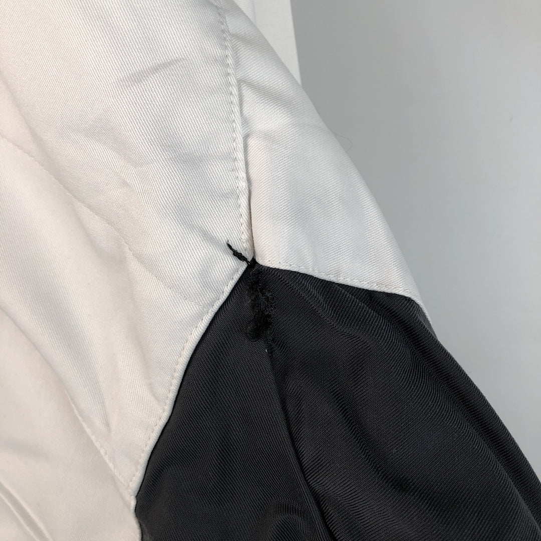 ~2000'S Nike Team Windbreaker, Men's Size Medium polyester white type Vintage Second Hand