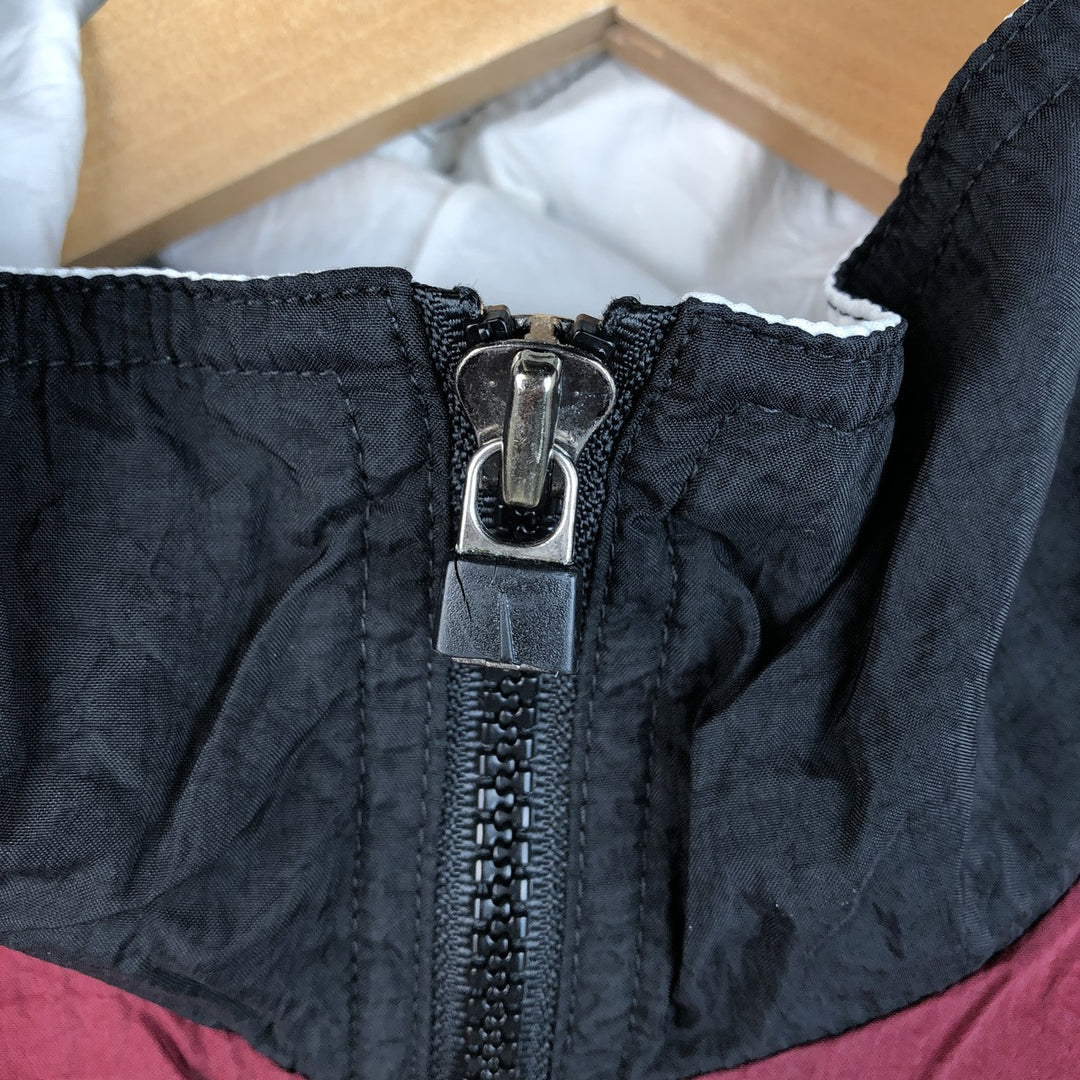 Vintage 90s-00'S Nike Crazy Pattern Nylon Jacket, Men's Size Medium Nylon burgundy type Vintage Second Hand