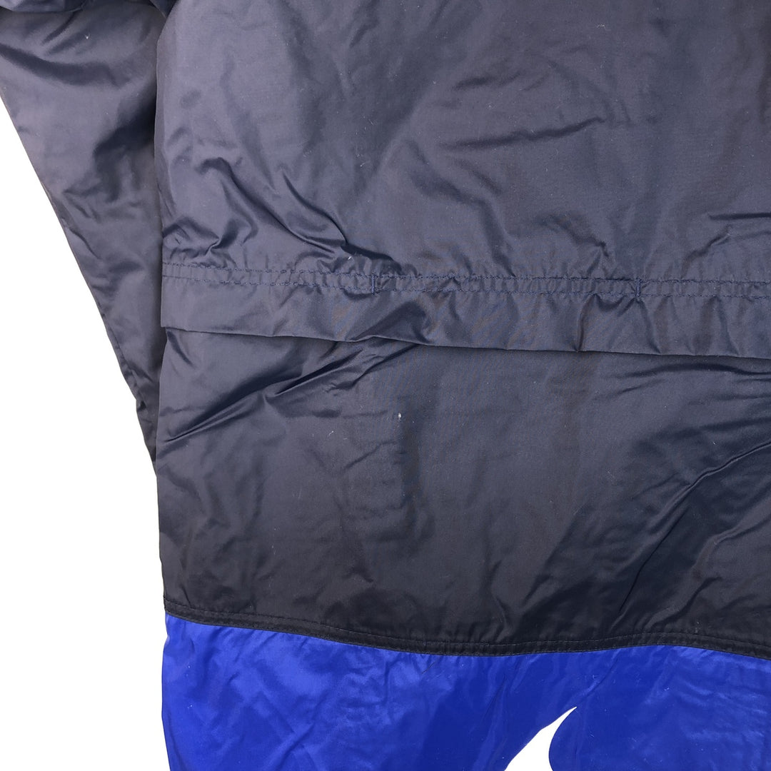 90s-00'S Nike Back Logo Nylon Jacket, Men's Size L, Vintage Nylon navy blue type Vintage Second Hand