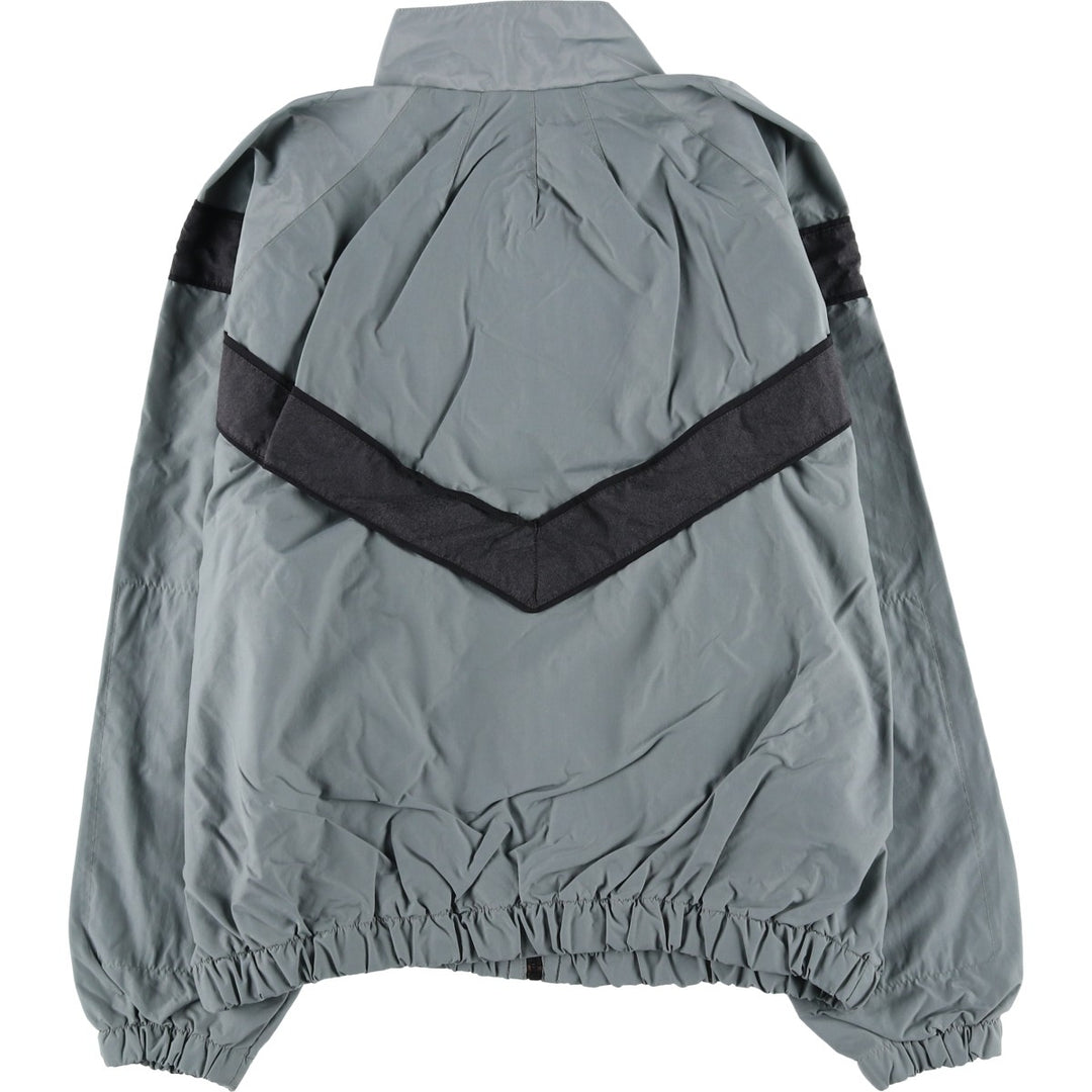 2000'S US Army PFU Training Jacket, Nylon Jacket, Made in USA, Medium Nylon gray type Vintage Second Hand