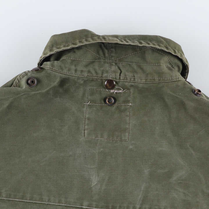 1960'S civilian military jacket, men's size L, vintage unclear Khaki type Vintage Second Hand