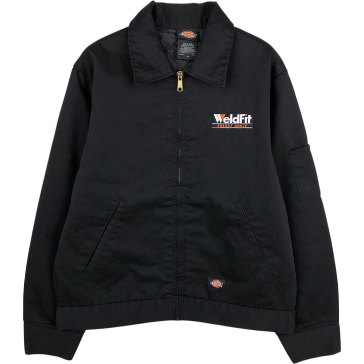 Dickies TJ15BK Eisenhower Jacket, Padded Work Jacket, Men's Size Medium polyester black type Vintage Second Hand