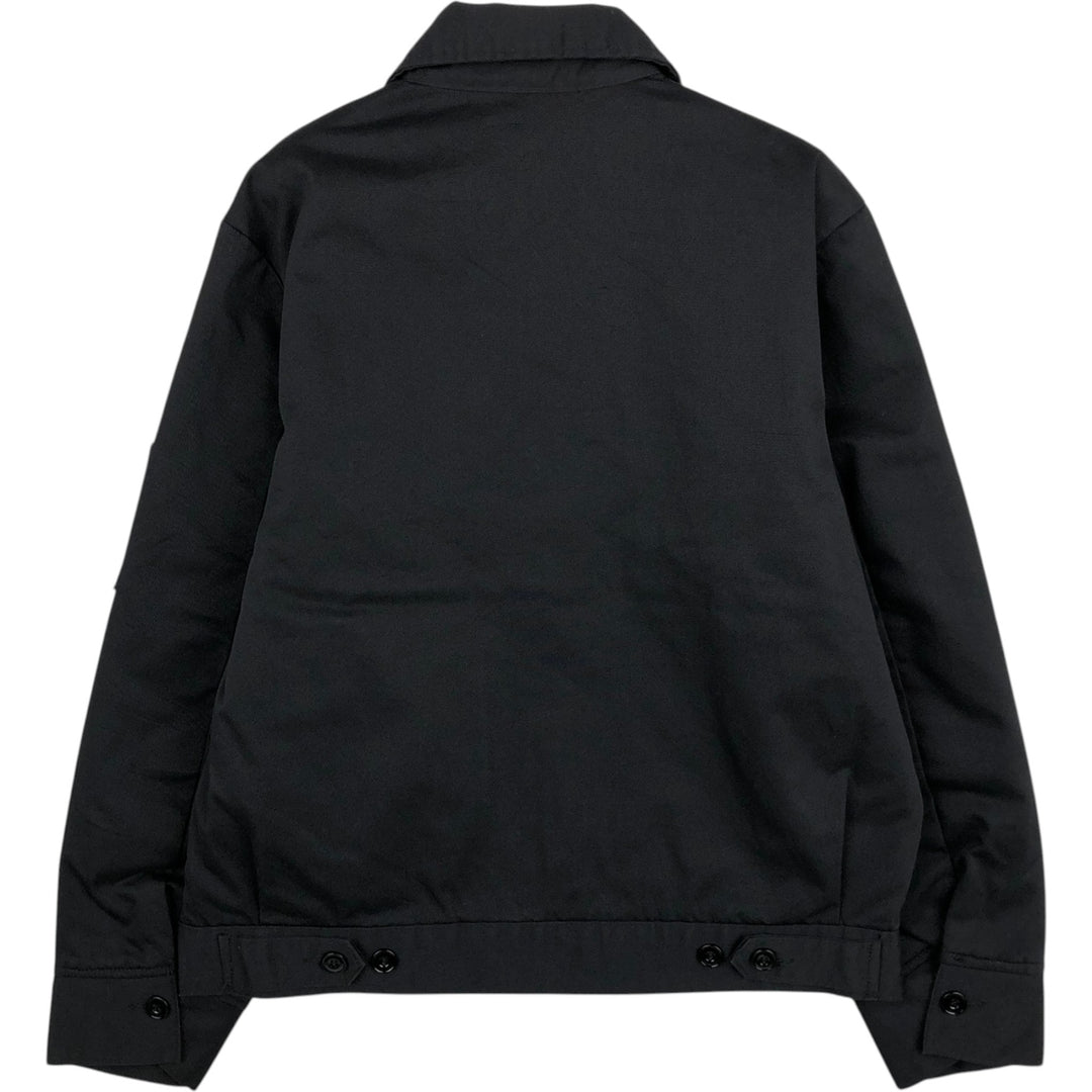 Dickies TJ15BK Eisenhower Jacket, Padded Work Jacket, Men's Size Medium polyester black type Vintage Second Hand