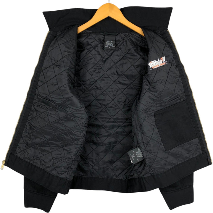 Dickies TJ15BK Eisenhower Jacket, Padded Work Jacket, Men's Size Medium polyester black type Vintage Second Hand