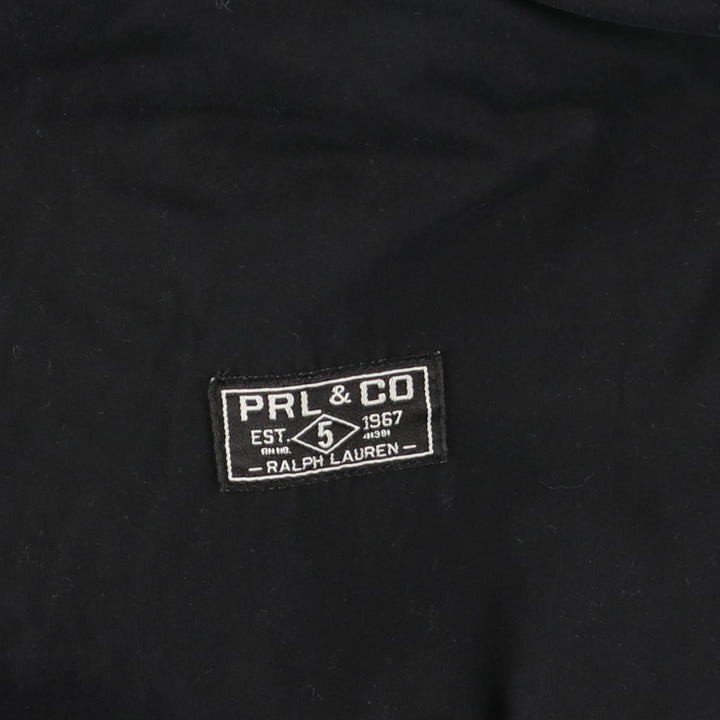 Ralph Lauren POLO RALPH LAUREN Cotton Blouson Men's L size cotton black type Vintage Second Hand