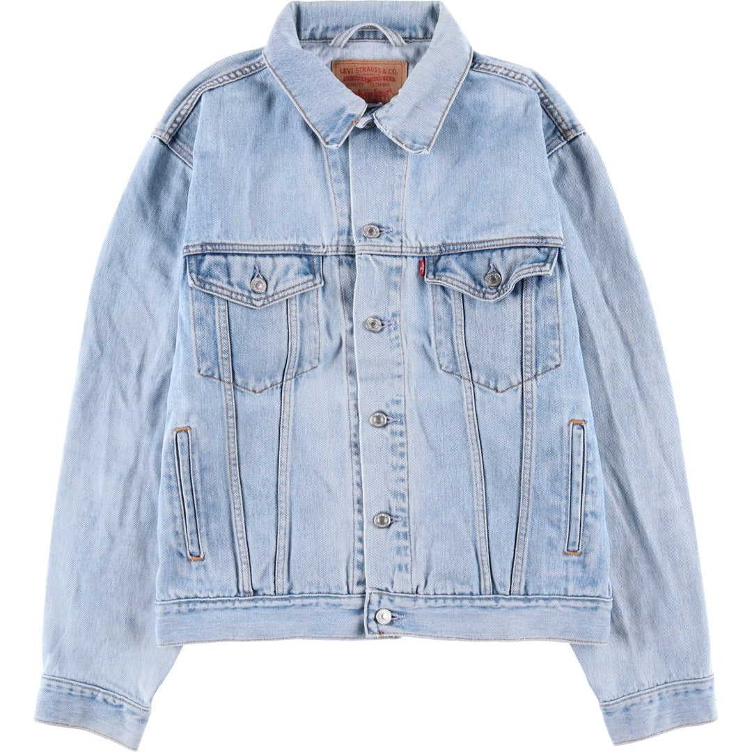 Levi's denim jacket, denim jacket, men's size M cotton blue type Vintage Second Hand
