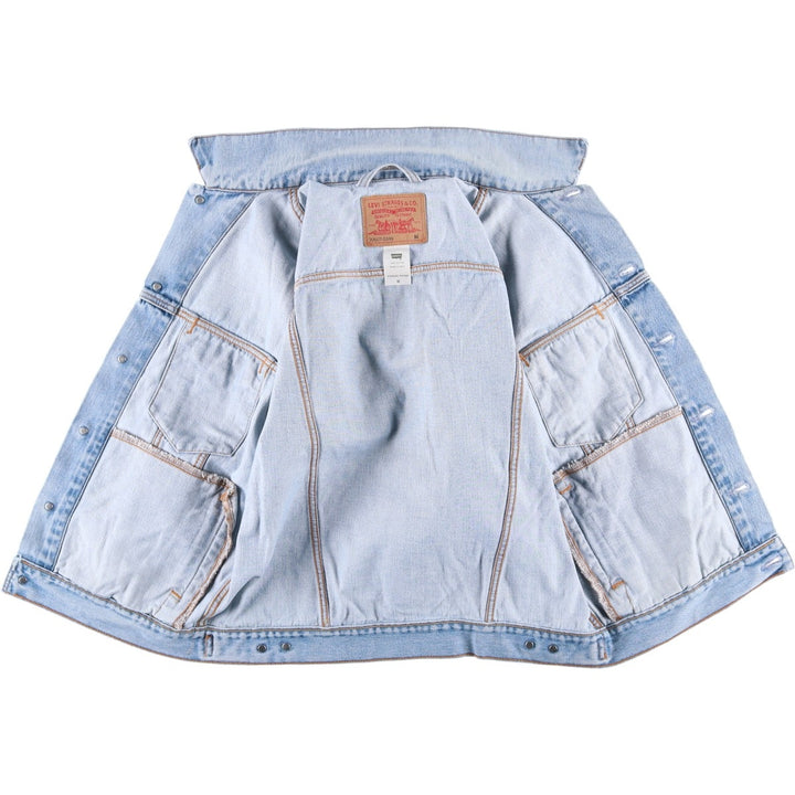 Levi's denim jacket, denim jacket, men's size M cotton blue type Vintage Second Hand
