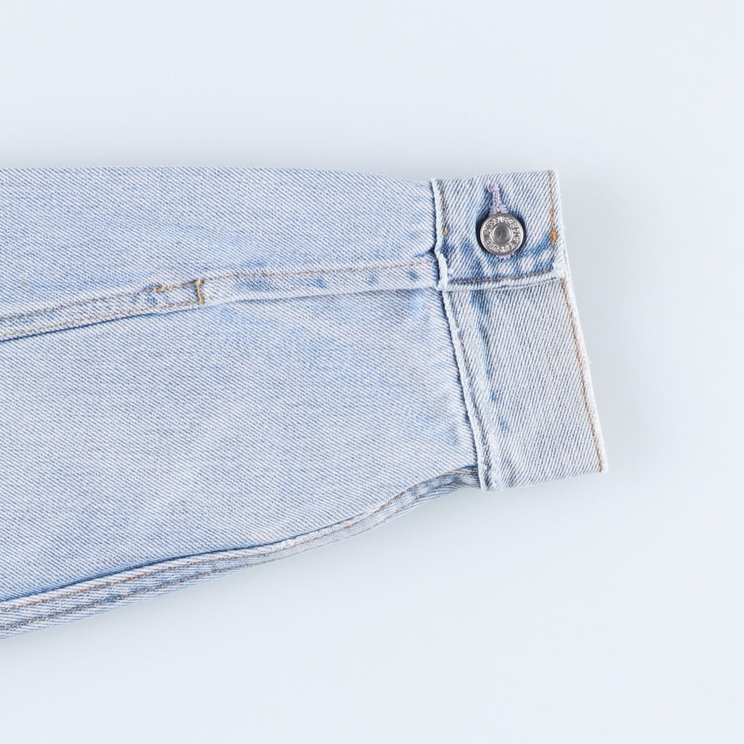Levi's denim jacket, denim jacket, men's size M cotton blue type Vintage Second Hand