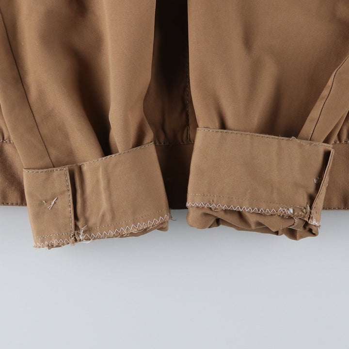 TERGAL Derby Jacket, Cup Shoulder Jacket, Men's Size L unclear Beige type Vintage Second Hand