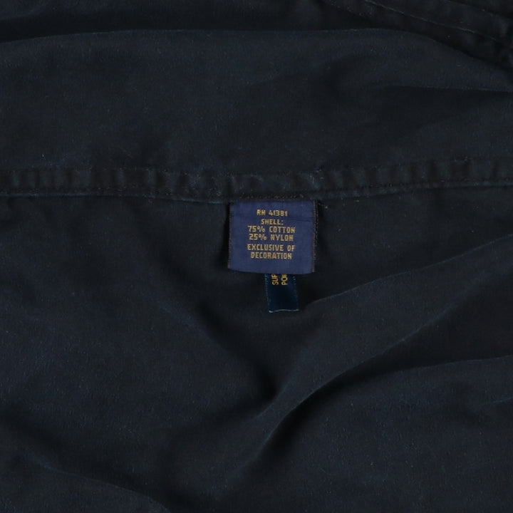 Ralph Lauren POLO RALPH LAUREN cotton hoodie, men's XL size cotton black type Vintage Second Hand
