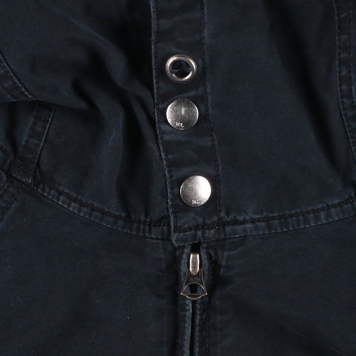 Ralph Lauren POLO RALPH LAUREN cotton hoodie, men's XL size cotton black type Vintage Second Hand