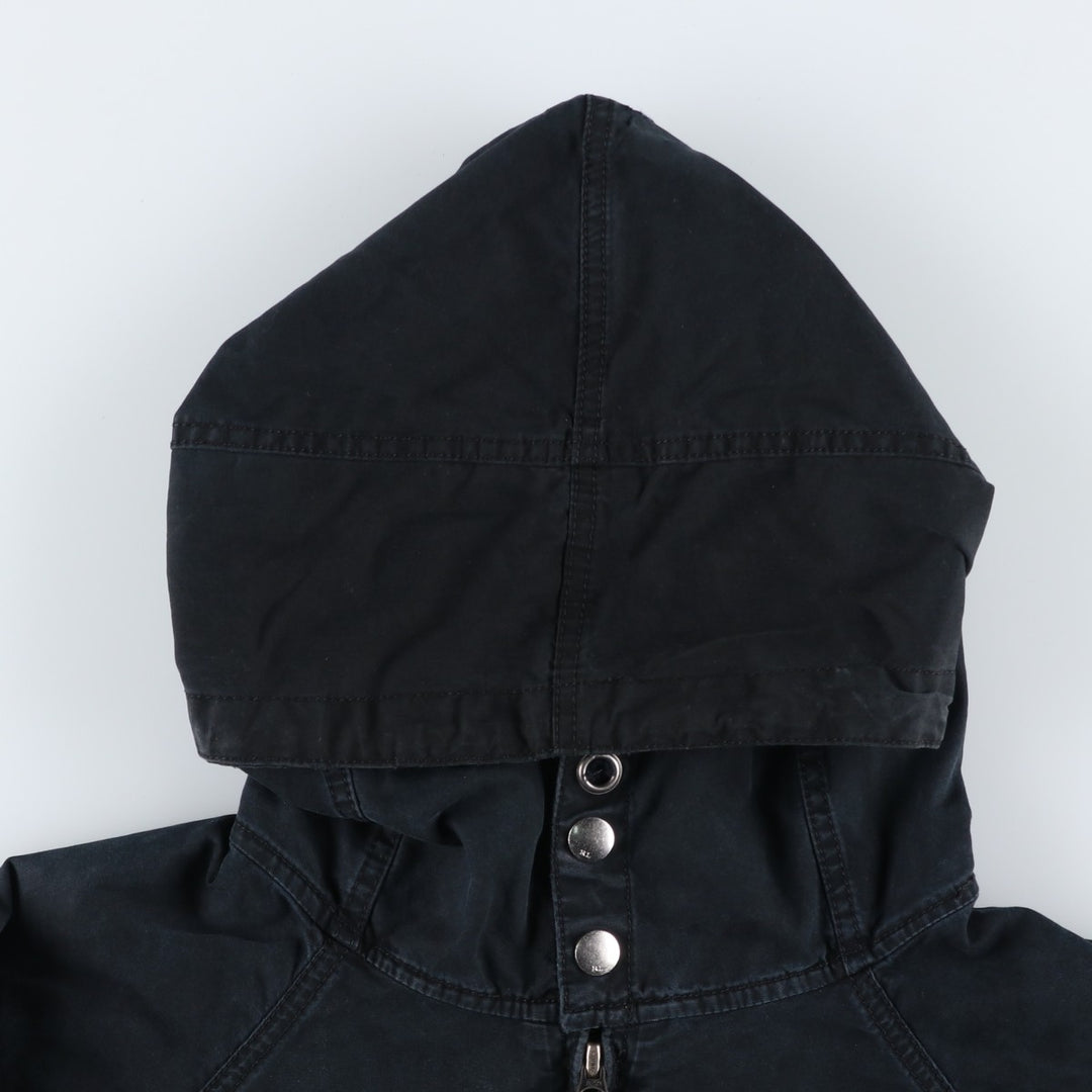 Ralph Lauren POLO RALPH LAUREN cotton hoodie, men's XL size cotton black type Vintage Second Hand