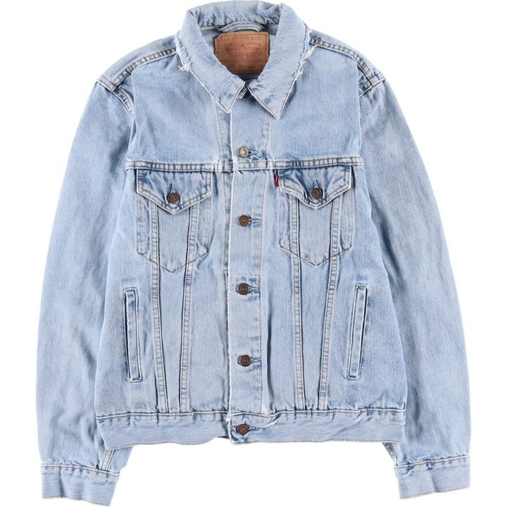 Levi's denim jacket, denim jacket, men's size M unclear blue type Vintage Second Hand