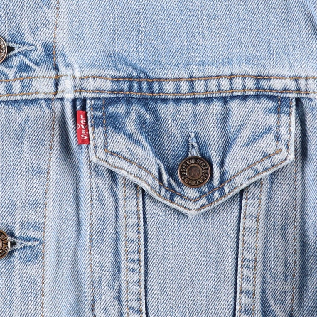Levi's denim jacket, denim jacket, men's size M unclear blue type Vintage Second Hand