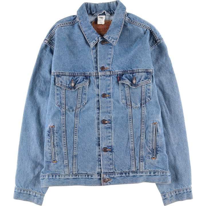 00'S Levi's 70507-0389 denim jacket, denim jacket, men's size L cotton blue type Vintage Second Hand