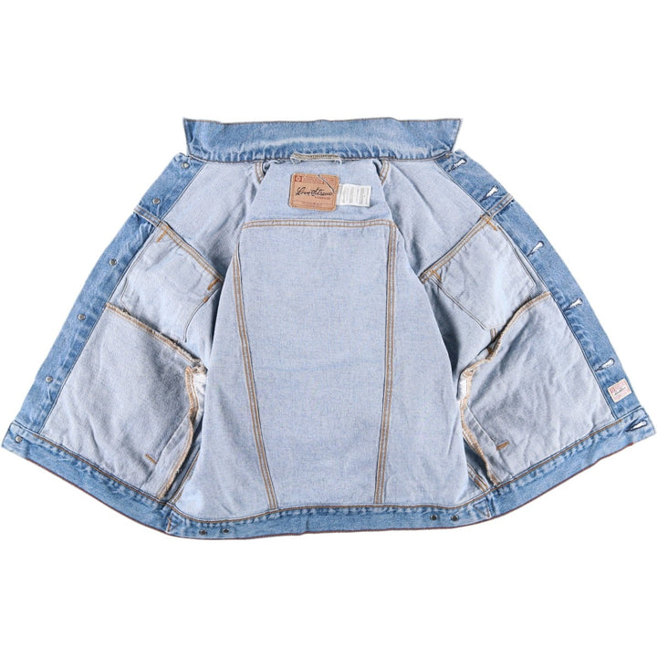Levi's SIGNATURE denim jacket, denim jacket, men's size L cotton blue type Vintage Second Hand