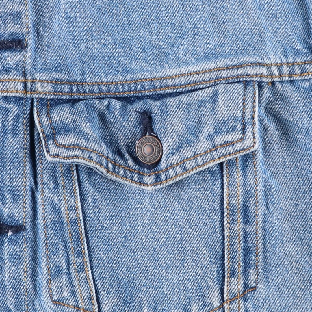 Levi's SIGNATURE denim jacket, denim jacket, men's size L cotton blue type Vintage Second Hand