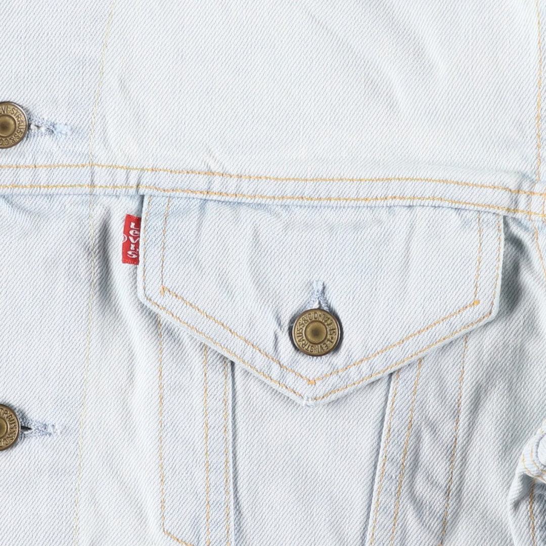 2000'S Levi's 70500-0461 Euro Model Denim Jacket, Men's Size L cotton blue type Vintage Second Hand