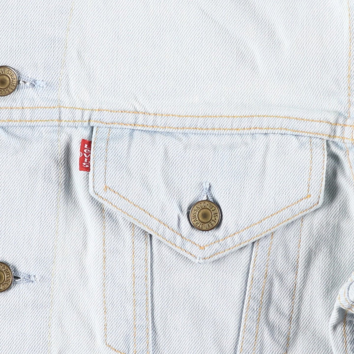2000'S Levi's 70500-0461 Euro Model Denim Jacket, Men's Size L cotton blue type Vintage Second Hand