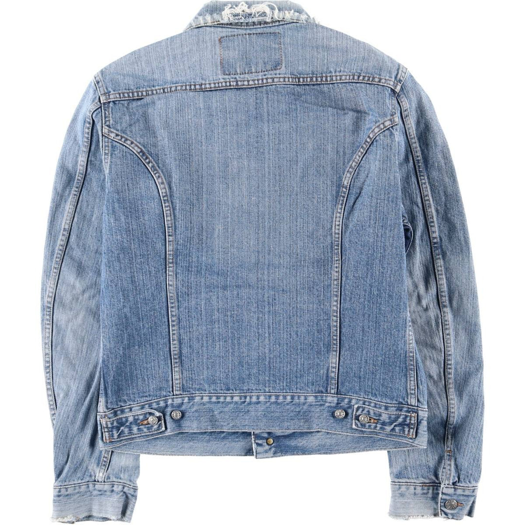 Diesel denim jacket, made in Italy, men's size M cotton blue type Vintage Second Hand
