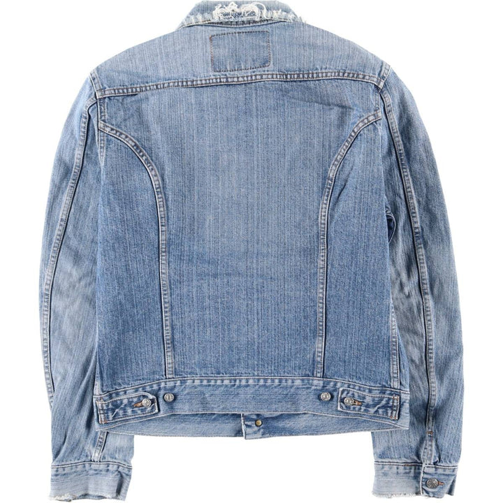 Diesel denim jacket, made in Italy, men's size M cotton blue type Vintage Second Hand