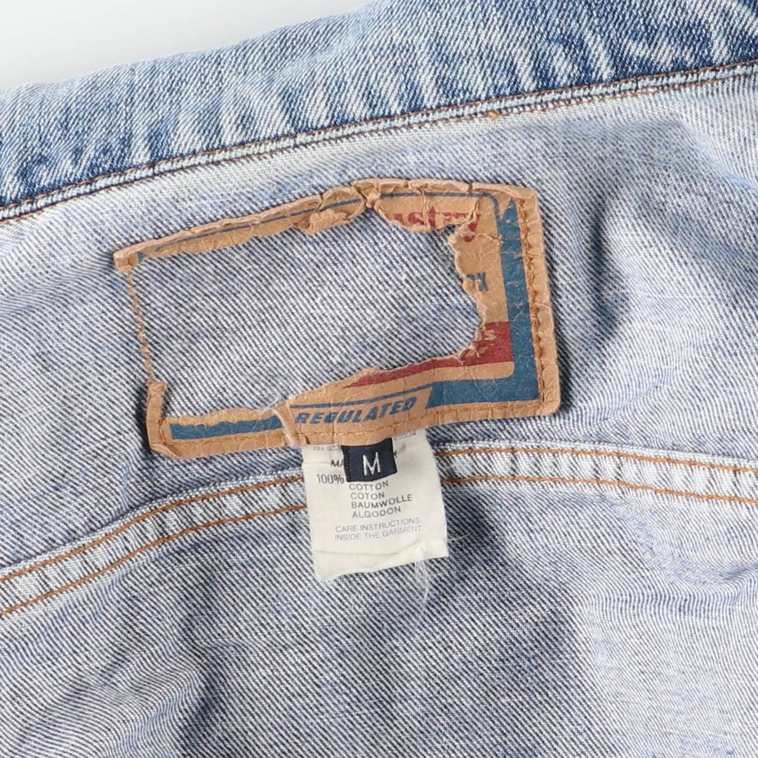 Diesel denim jacket, made in Italy, men's size M cotton blue type Vintage Second Hand
