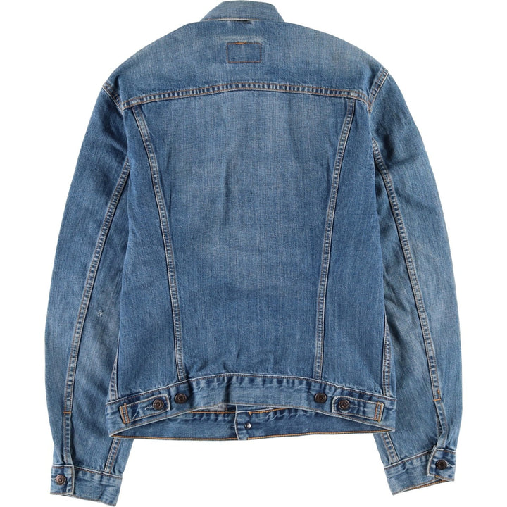 90'S Levi's 70500-0449 Euro Model Denim Jacket, Men's Size L, Vintage cotton blue type Vintage Second Hand