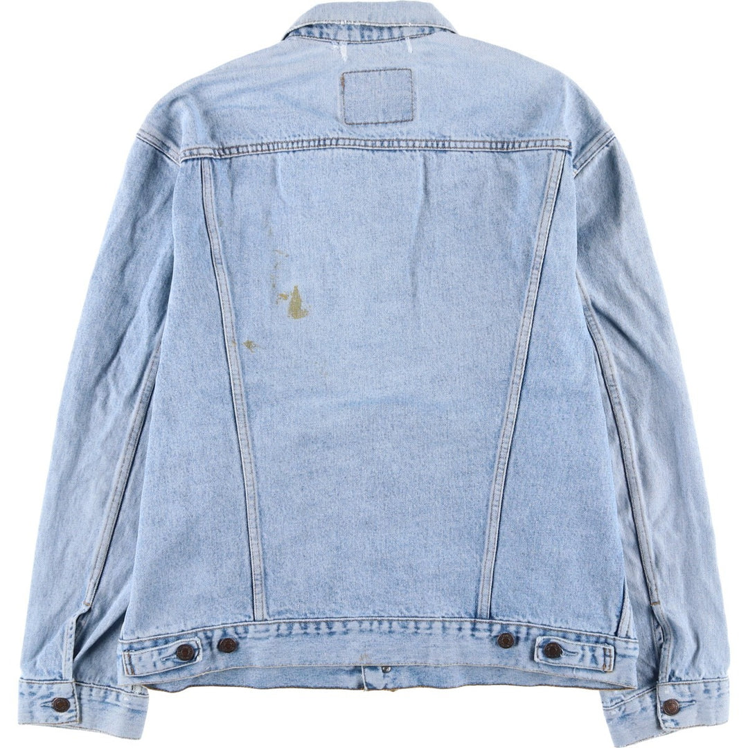 90'S Levi's 70503-0210 denim jacket, G-jacket, men's XL size, vintage cotton blue type Vintage Second Hand