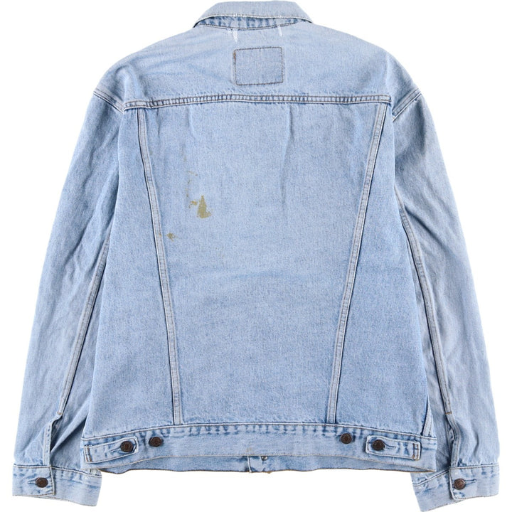 90'S Levi's 70503-0210 denim jacket, G-jacket, men's XL size, vintage cotton blue type Vintage Second Hand