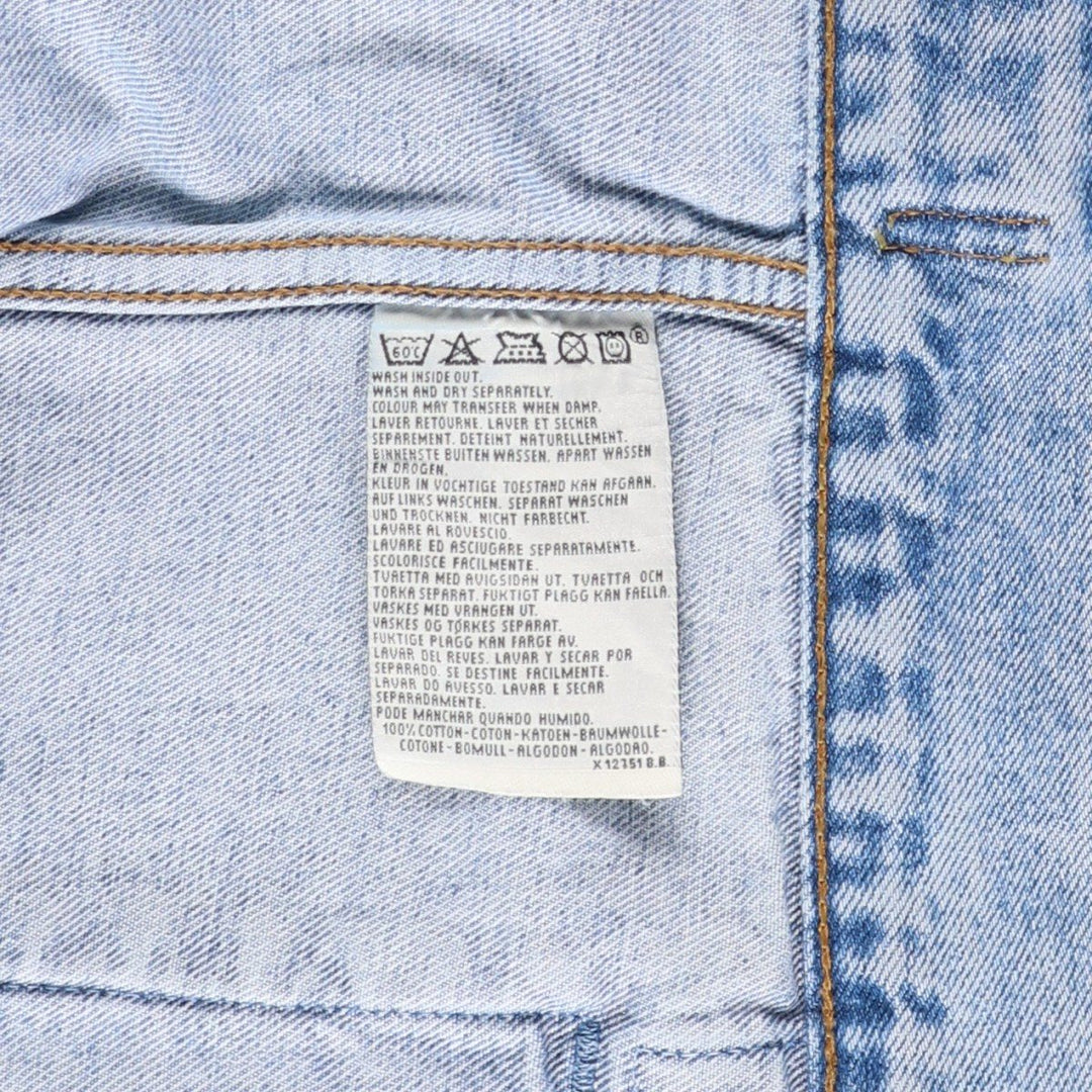 90'S Levi's 70503-0210 denim jacket, G-jacket, men's XL size, vintage cotton blue type Vintage Second Hand