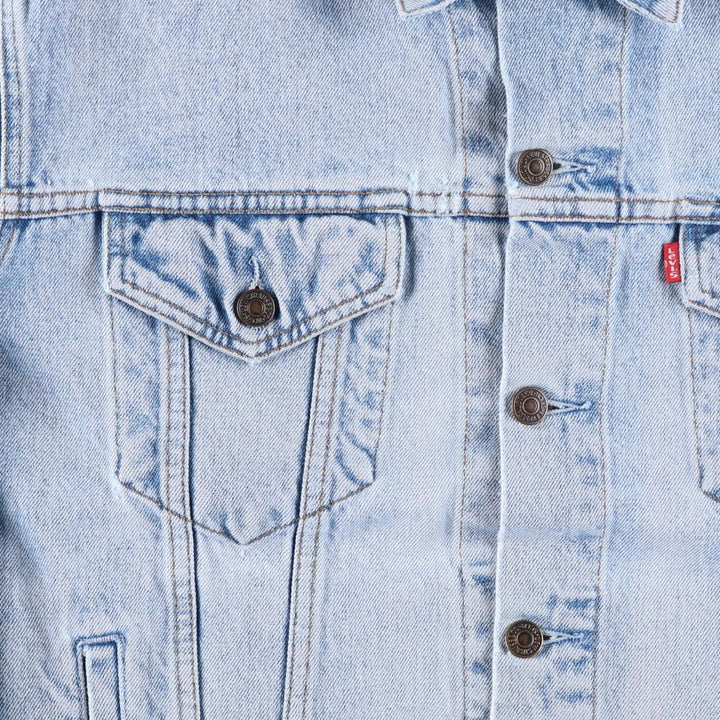 90'S Levi's 70503-0210 denim jacket, G-jacket, men's XL size, vintage cotton blue type Vintage Second Hand