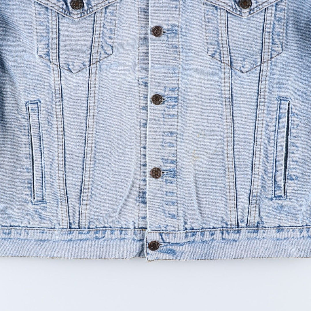 90'S Levi's 70503-0210 denim jacket, G-jacket, men's XL size, vintage cotton blue type Vintage Second Hand