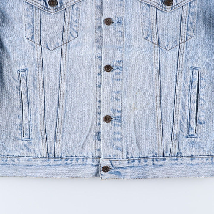 90'S Levi's 70503-0210 denim jacket, G-jacket, men's XL size, vintage cotton blue type Vintage Second Hand