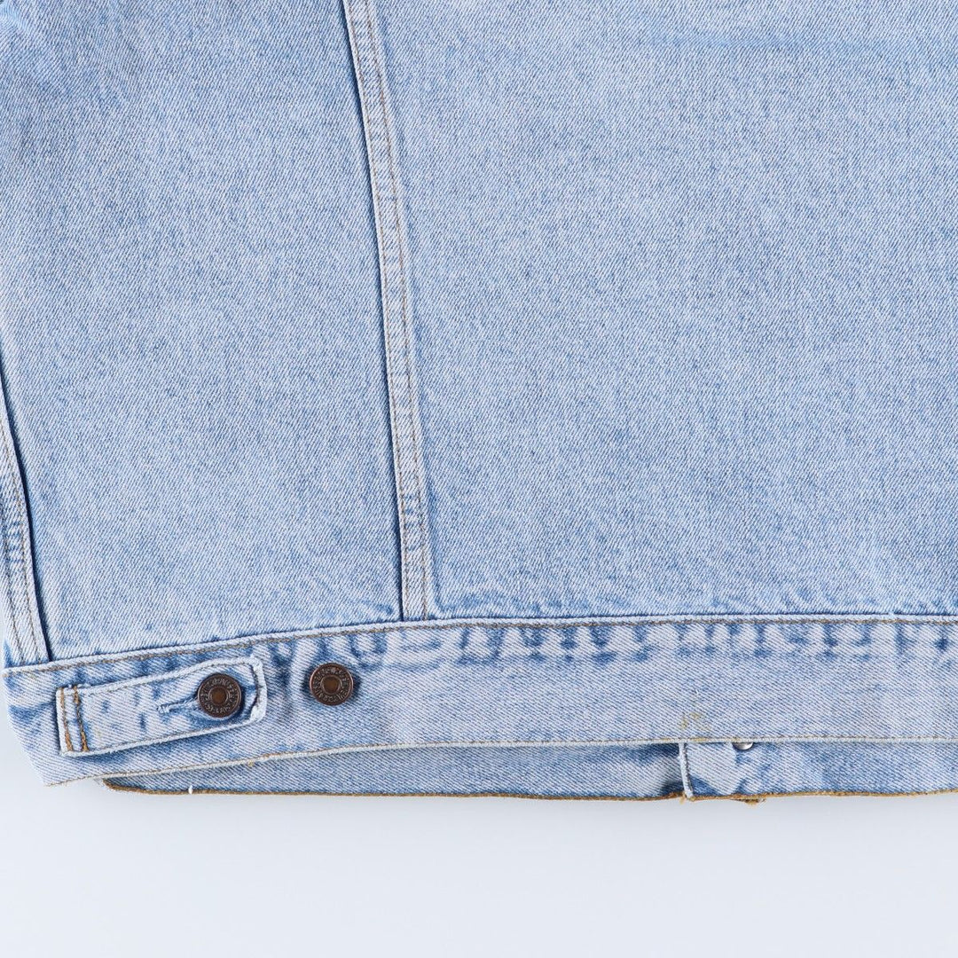 90'S Levi's 70503-0210 denim jacket, G-jacket, men's XL size, vintage cotton blue type Vintage Second Hand