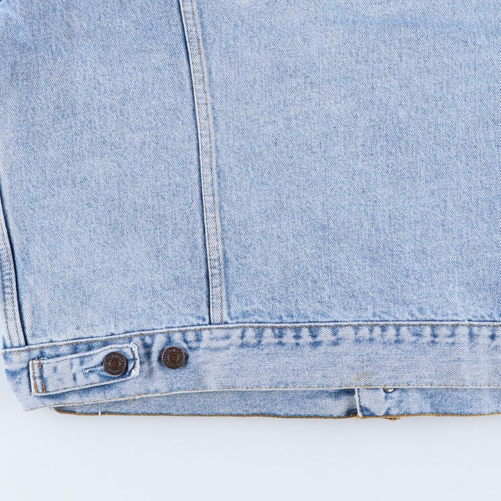 90'S Levi's 70503-0210 denim jacket, G-jacket, men's XL size, vintage cotton blue type Vintage Second Hand