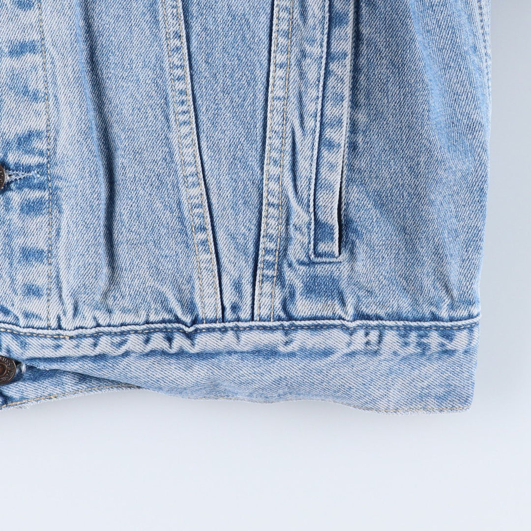 90'S Levi's 70503-0215 Denim Jacket, Men's Size L, Vintage cotton blue type Vintage Second Hand