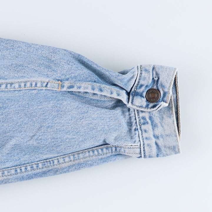 90'S Levi's 70503-0215 Denim Jacket, Men's Size L, Vintage cotton blue type Vintage Second Hand