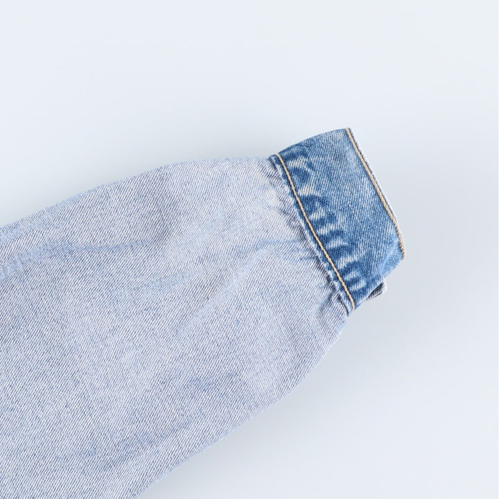 90'S Levi's 70503-0215 Denim Jacket, Men's Size L, Vintage cotton blue type Vintage Second Hand