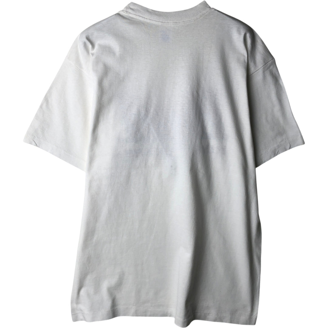 Vintage 90'S Short Hills Budweiser Advertising T-Shirt, Men's Size XL cotton white type Vintage Second Hand