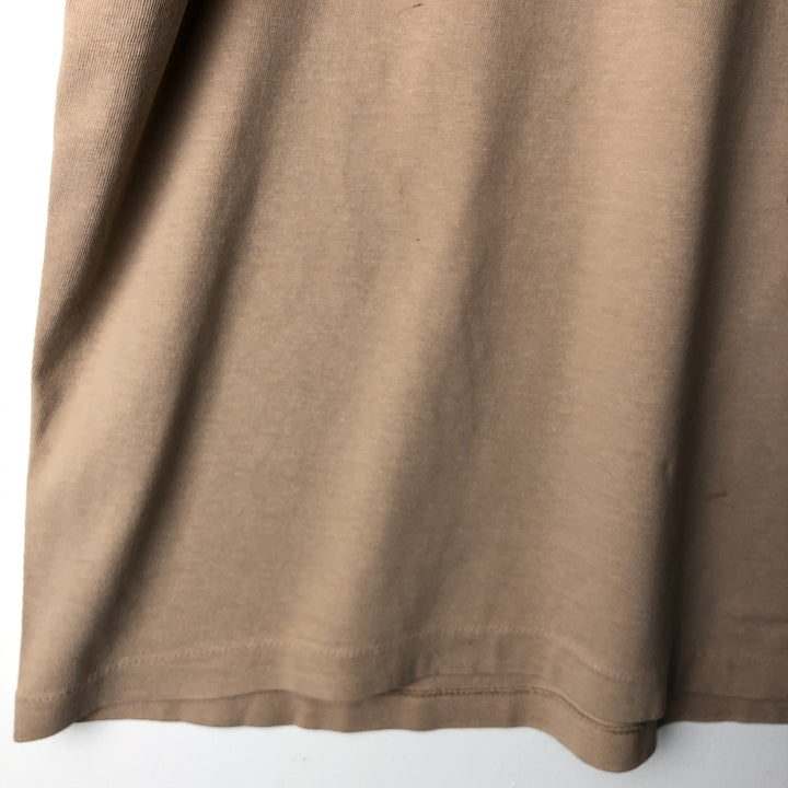 Vintage 90'S Hanes Skull Print T-Shirt, Made in USA, Men's XL cotton brown type Vintage Second Hand