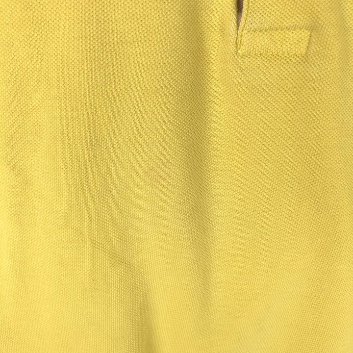 Burberry's BRIT short-sleeved polo shirt, men's size M cotton yellow type Vintage Second Hand