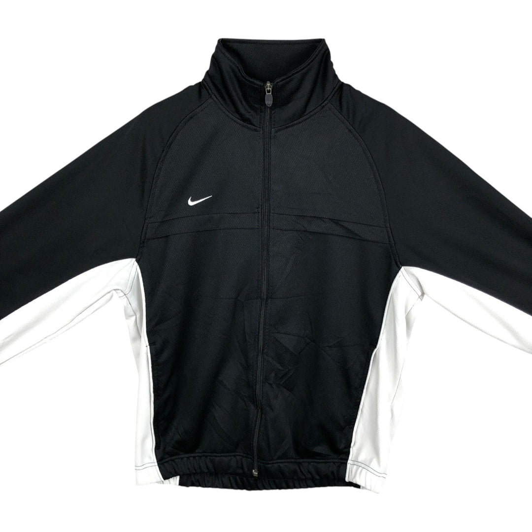 2000'S Nike Team Jersey Track Jacket, Men's Size Medium polyester black type Vintage Second Hand