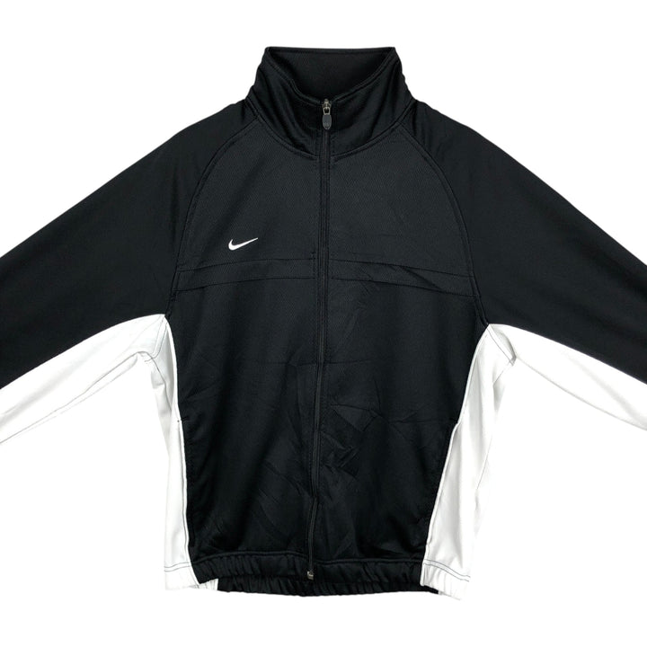 2000'S Nike Team Jersey Track Jacket, Men's Size Medium polyester black type Vintage Second Hand